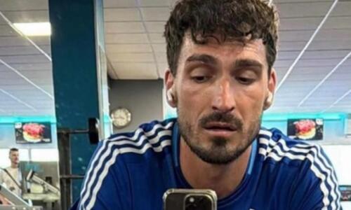 Ο Χούμελς έκανε προπόνηση με τη φανέλα της Εθνικής Ελλάδας (ΦΩΤΟ) thumb