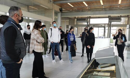 Επίσκεψη Φοιτητών του Πανεπιστημίου Κύπρου στο Ολυμπιακό Μέγαρο thumb