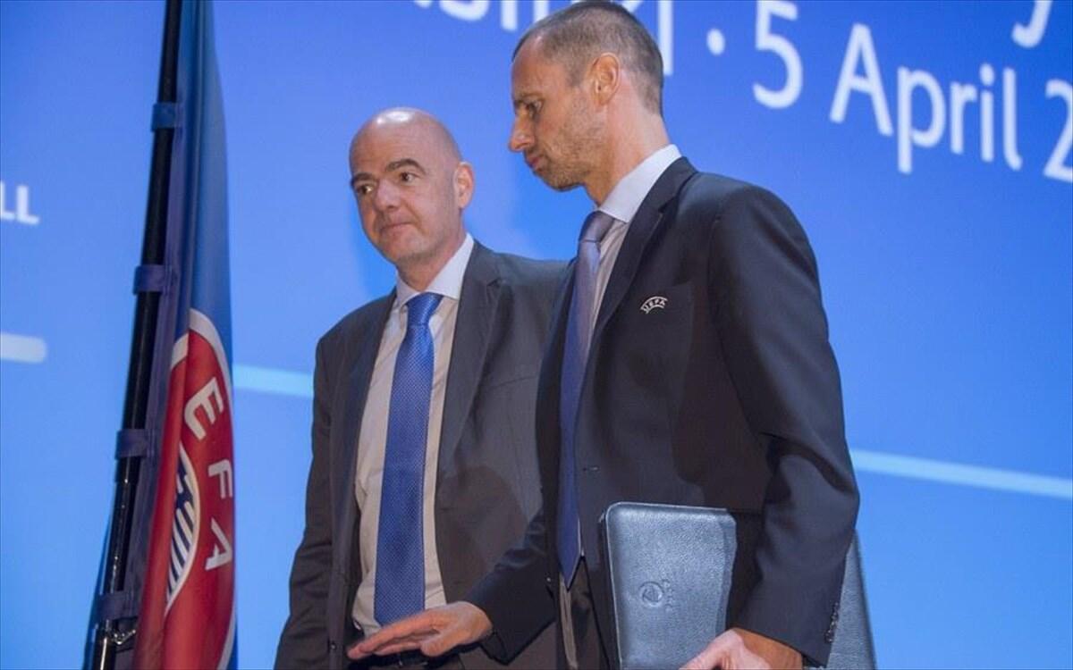 Προειδοποίηση Τσέφεριν σε Ινφαντίνο για το διετές Μουντιάλ thumb