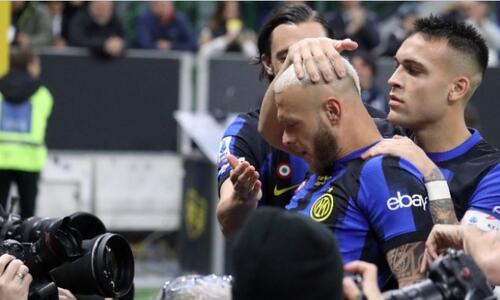 Η Ίντερ δεν «χαρίστηκε» στην Έμπολι (2-0) και πάει για το γύρο του θριάμβου στο Derby della Madonnina thumb