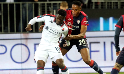 Κάλιαρι - Τζένοα 1-1: Μοιράστηκαν τον βαθμό στη Σαρδηνία thumb