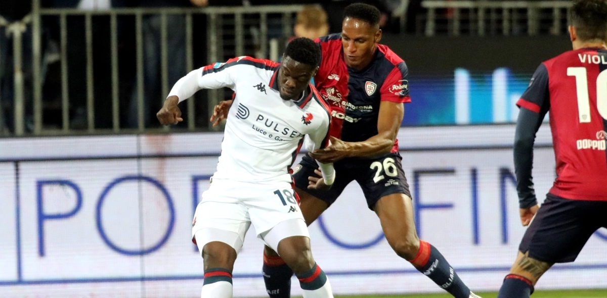 Κάλιαρι - Τζένοα 1-1: Μοιράστηκαν τον βαθμό στη Σαρδηνία thumb