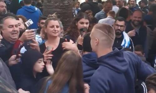 Έκαναν... «ντου» στον Γιοβάνοβιτς! (ΒΙΝΤΕΟ) thumb