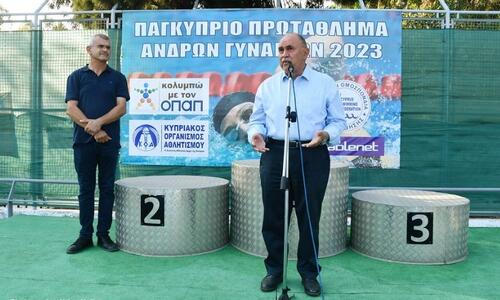 Ο Ανδρέας Μιχαηλίδης κήρυξε την έναρξη του 47ου Παγκύπριου Πρωταθλήματος Κολύμβησης thumb