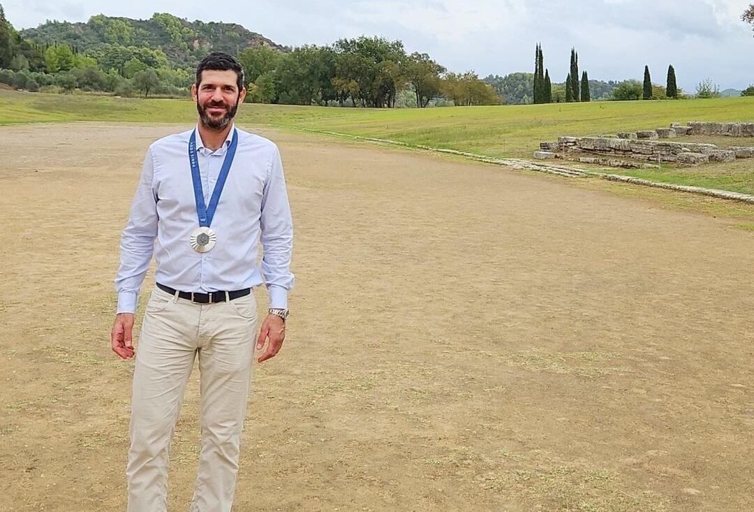 Εμπειρία ζωής η επίσκεψη στην αρχαία Ολυμπία για τον Παύλο Κοντίδη thumb