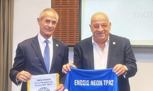 Παρών ο Κούμας στα 100χρονα της Ένωσης Νέων Τραστ thumb