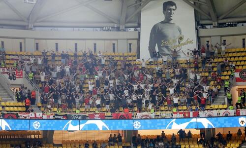 Οι πρώτοι φιλοξενούμενοι οπαδοί στην OPAP Arena! thumb