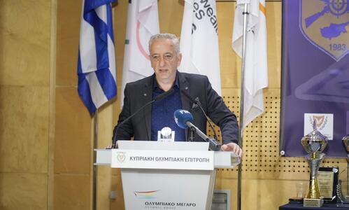 Στις βραβεύσεις της ΣΚΟΚ ο Αντιπρόεδρος του ΚΟΑ thumb