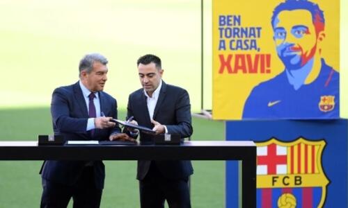 Ο Λαπόρτα έταξε δύο μεταγραφές στον Τσάβι τον Ιανουάριο thumb