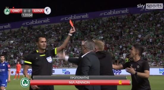Το Sky Sports για το ξέσπασμα και την αποβολή του Λένον (vid) thumb