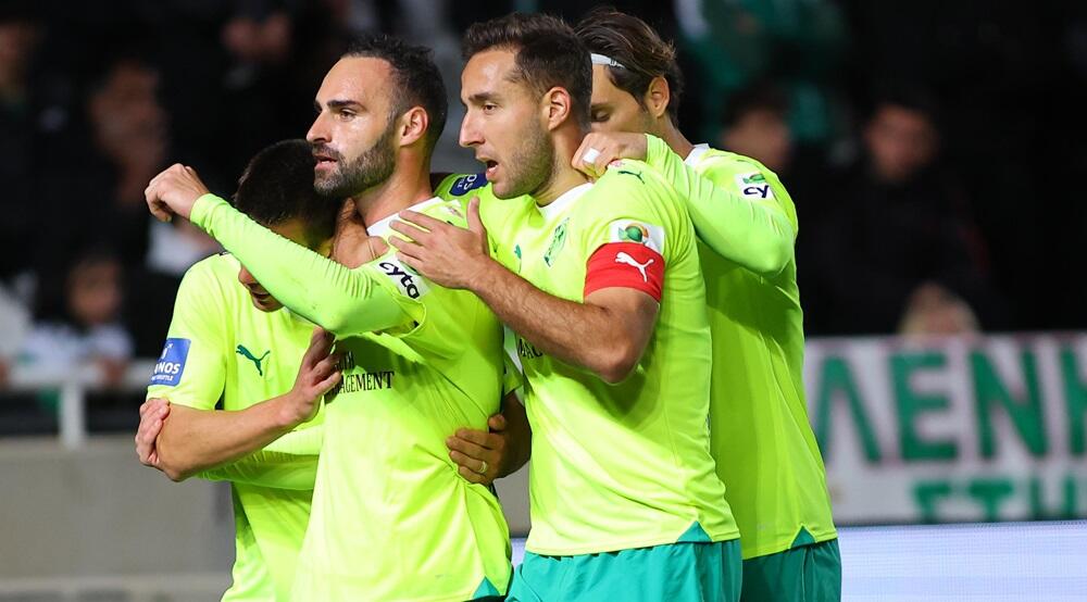 Ομόνοια - ΑΕΚ 0-1: Δεύτερη με οβίδα (του πρώην «πράσινου») Λόπες! thumb