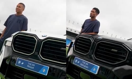Παρέλαβαν τις υπερπολυτελείς BMW τους οι άσοι της Ρεάλ (vid) thumb