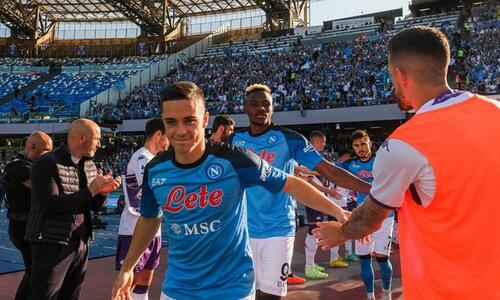Serie A: Σήκωσε το σκουντέτο εν μέσω τρελής αποθέωσης η Νάπολι! thumb