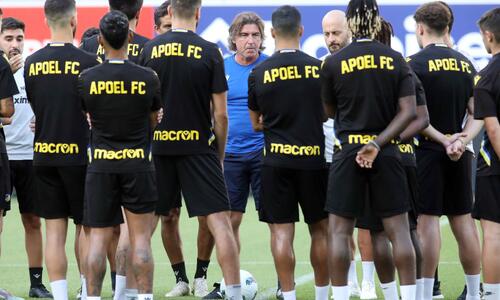 ΑΠΟΕΛ: Φωτορεπορτάζ από την τελευταία προπόνηση  thumb