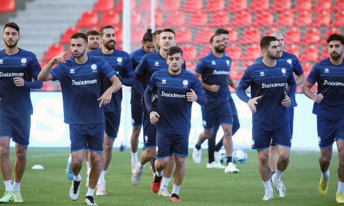 Φωτορεπορτάζ απο τη τελευταία προπόνηση της Εθνικής thumb