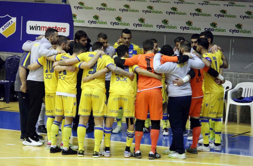 Futsal: Μια ανάσα από το πρωτάθλημα ο ΑΠΟΕΛ! thumb