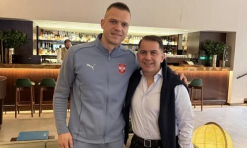 Συναντήθηκαν Κίρζης και Γιοβάνοβιτς! (ΦΩΤΟ) thumb