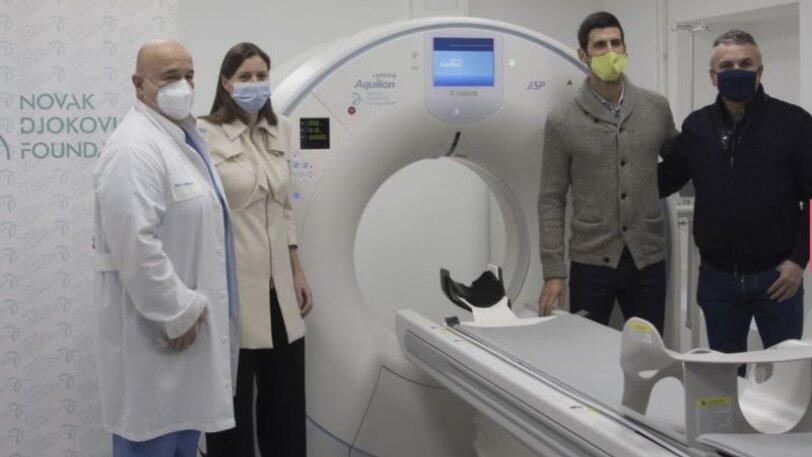 Παρέδωσε μηχάνημα σάρωσης covid-19 αξίας 210.000 ευρώ σε νοσοκομείο της Σερβίας thumb