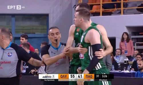 Μεγάλη ένταση στο Ολυμπιακός-Παναθηναϊκός! thumb