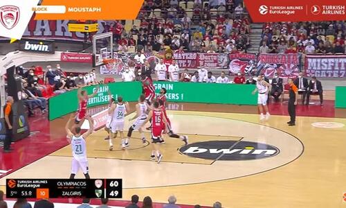 Ευρωλίγκα: Με Ολυμπιακό το Top10 της αγωνιστικής thumb