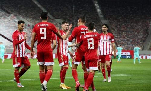 Οριακό προβάδισμα με Χασάν ο Ολυμπιακός, 2-1 τον Άρη thumb