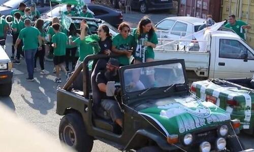 Τα πράσινα αυτοκίνητα και ο χαμός στον τελικό (vid) thumb