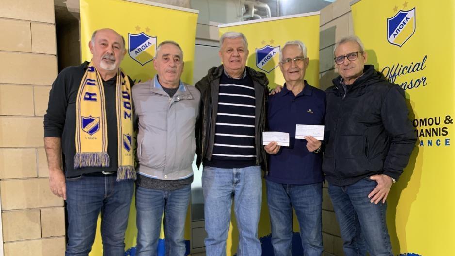 Είδαν την ομάδα των 8, μιλούν με το Δ.Σ. οι παλαίμαχοι του ΑΠΟΕΛ  thumb