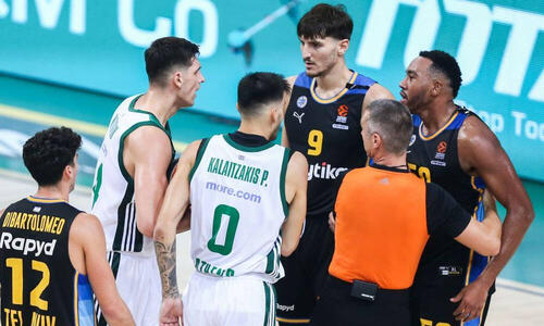 Σαρωτική η Μακάμπι Τελ Αβίβ κόντρα στην Μπασκόνια - Αντίπαλος του Παναθηναϊκού στα playoffs thumb