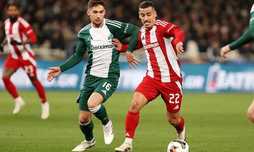 Παναθηναϊκός - Ολυμπιακός 1-1: Ισορροπία στο ΟΑΚΑ, όλα ανοιχτά και ραντεβού στο Φάληρο thumb