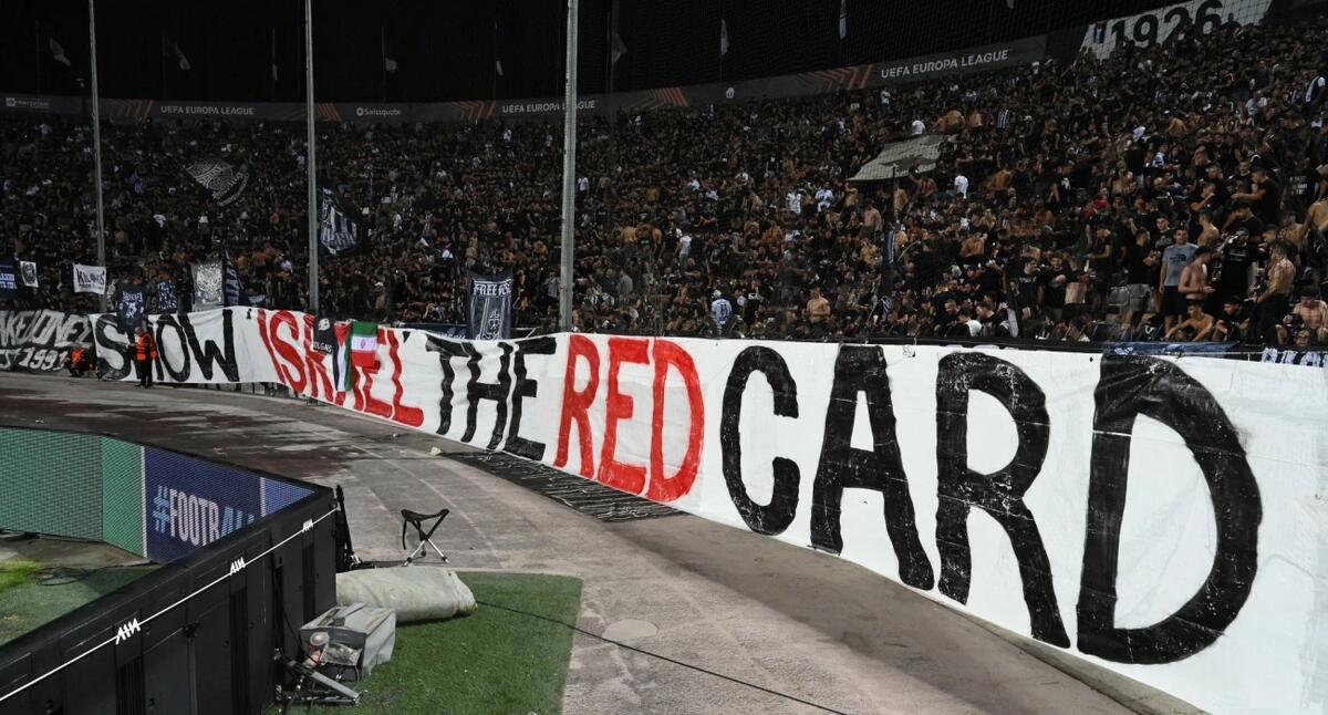 «Η UEFA δεν σχεδιάζει την αποβολή του Ισραήλ» thumb