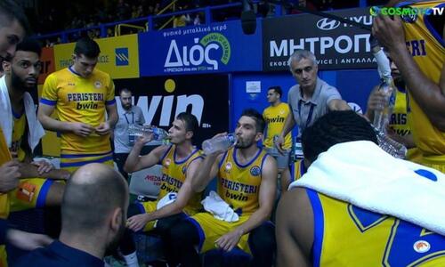 Έντονο ξέσπασμα Σπανούλη σε τάιμ άουτ thumb