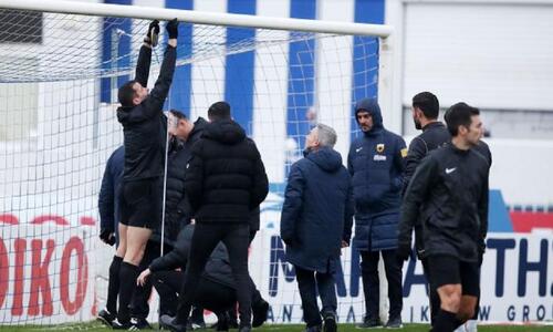 Κίνδυνος αναβολής: Παράπονα της ΑΕΚ για λάθος αποστάσεις στις εστίες! thumb