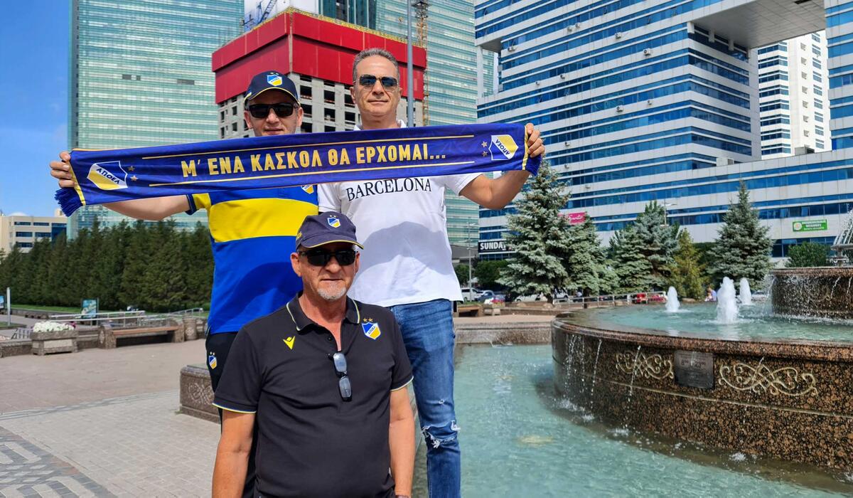 Με τα κασκόλ στην Αστάνα (pics) thumb
