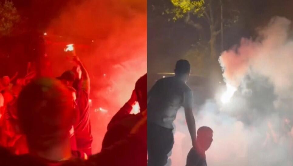 Έγινε χαμός μετά το μεγάλο «διπλό» (ΒΙΝΤΕΟ) thumb