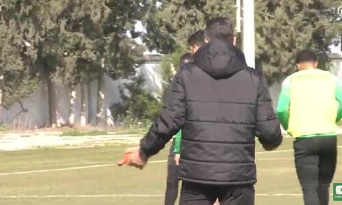 Πλάνα από την προπόνηση και... οδηγίες από τον Σωφρόνη (ΒΙΝΤΕΟ) thumb