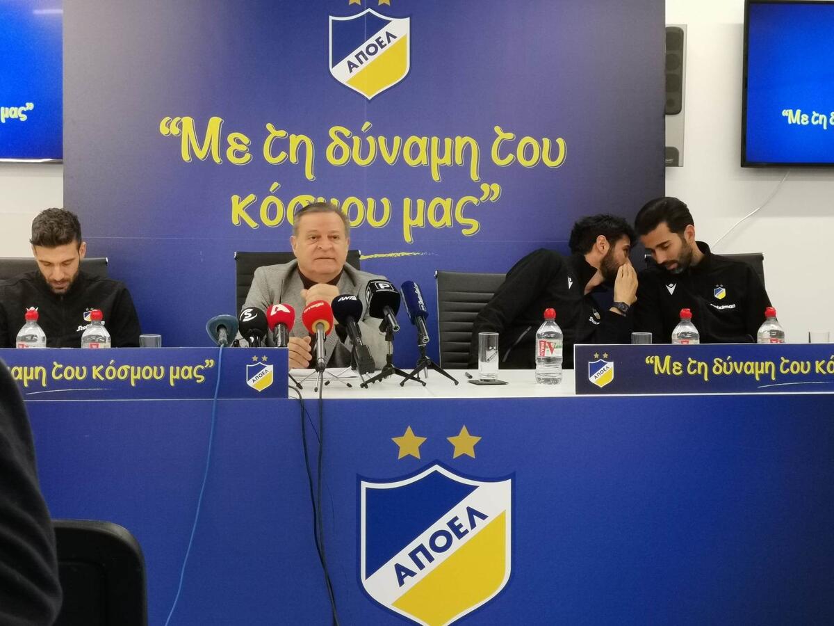 Πρόδρομος: «Η πολεμική εναντίον του ΑΠΟΕΛ αυξάνεται»! thumb