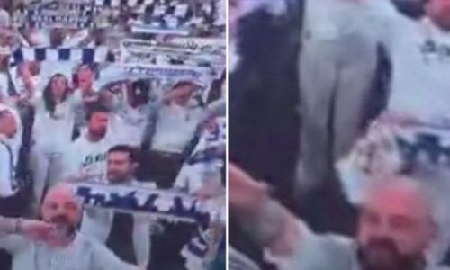 Αποβλήθηκε οπαδός της Ρεάλ για ναζιστικό χαιρετισμό στο «Μπερναμπέου» thumb
