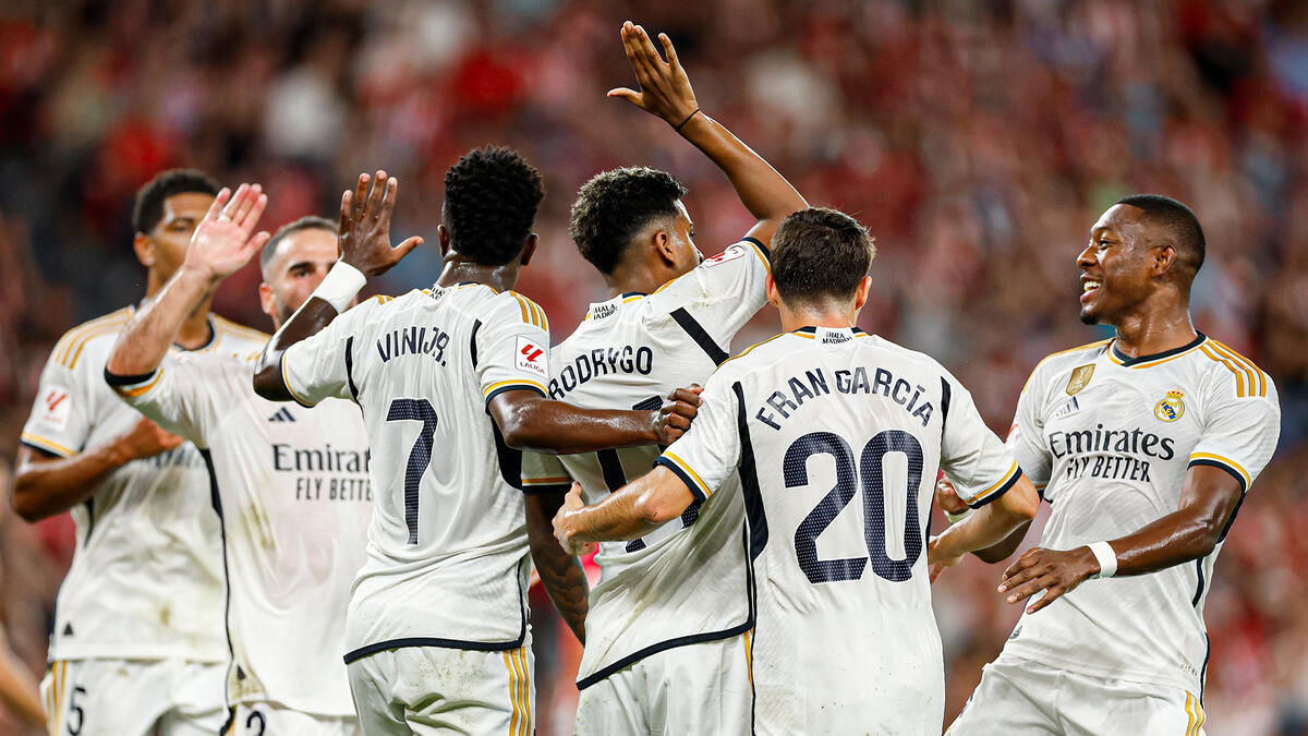 La Liga: «Διπλό» στο Σαν Μαμές η Ρεάλ Μαδρίτης thumb