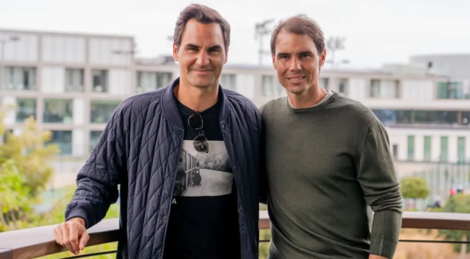 Θρυλικό reunion Φέντερερ-Ναδάλ στη Μαγιόρκα (pics) thumb