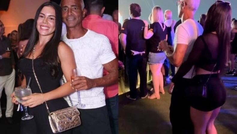 Με νέα σύντροφο, 30 χρόνια μικρότερή του, ο Ρομάριο thumb