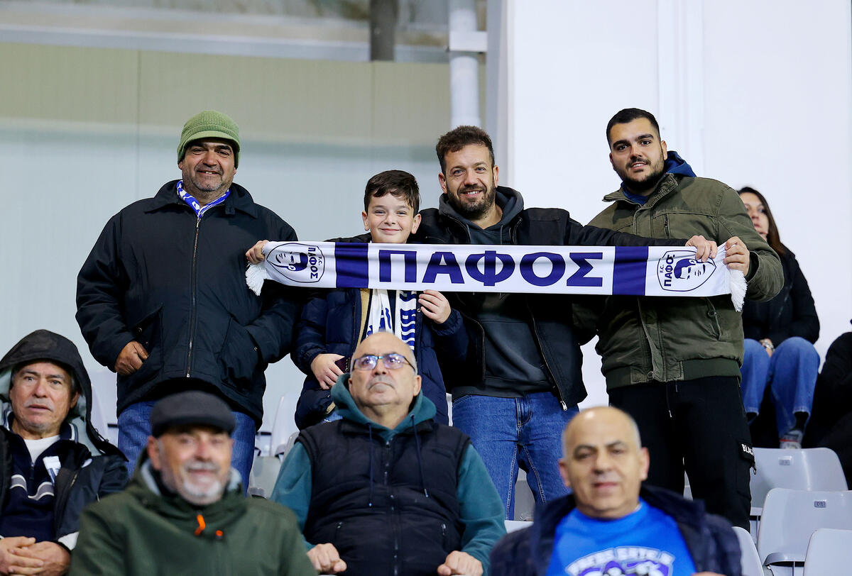 Οι Παφίτες στο «AlphaMega Stadium» (ΦΩΤΟΣ) thumb