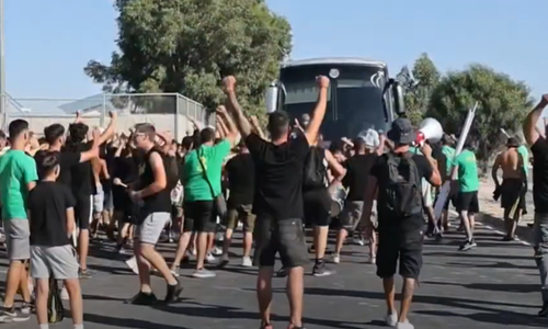 Αθέατες στιγμές από το ΑΕΚ-Μίντιλαντ (vid) thumb
