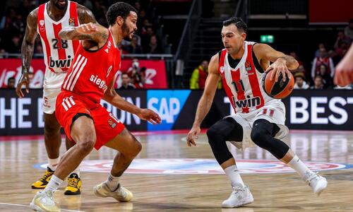 Η βαθμολογία της EuroLeague μετά από το διπλό του Ολυμπιακού thumb