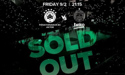 Επίσημο: Sold out το Παναθηναϊκός-Φενέρμπαχτσε! thumb