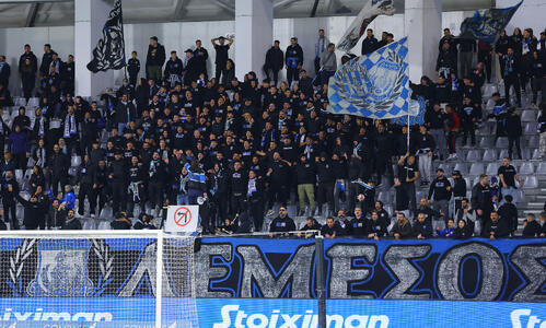 «Κόκκινο» από αστυνομία για παρουσία οπαδών του Απόλλωνα στην Περιστερώνα thumb