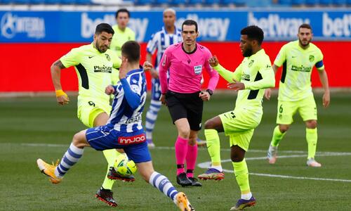 La Liga: Ο Σουάρες «λύτρωσε» την Ατλέτικο thumb