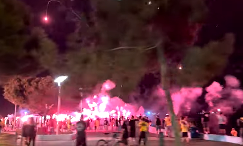 Βίντεο: Το φαντασμαγορικό pyro show του ΣΥ.Φ.ΑΕΛ thumb