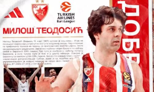 Μίλος Τεόντοσιτς: Φοράει ξανά τα ερυθρόλευκα thumb