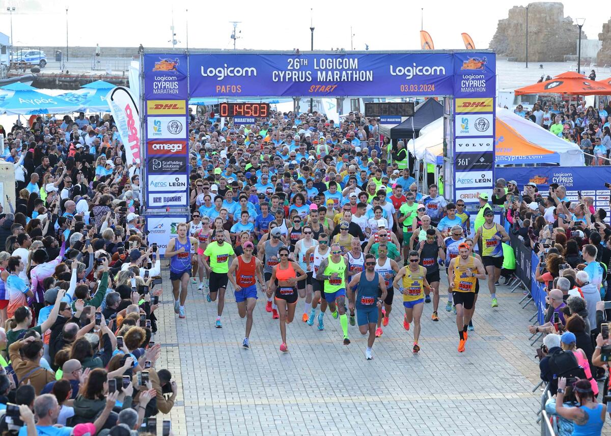 Logicom Cyprus Marathon: Χιλιάδες συμμετοχές και νέο ρεκόρ διαδρομής Μαραθωνίου thumb
