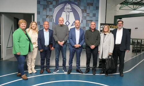 Ευρεία συνάντηση στον ΚΟΑ για τις αθλητικές υποδομές του Δήμου Λάρνακας thumb